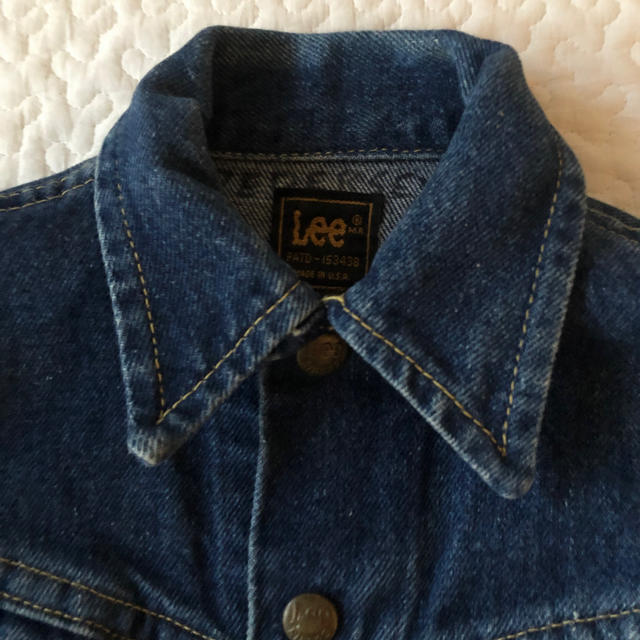 Lee(リー)のLee デニムGジャン　100〜110 キッズ/ベビー/マタニティのキッズ服女の子用(90cm~)(ジャケット/上着)の商品写真