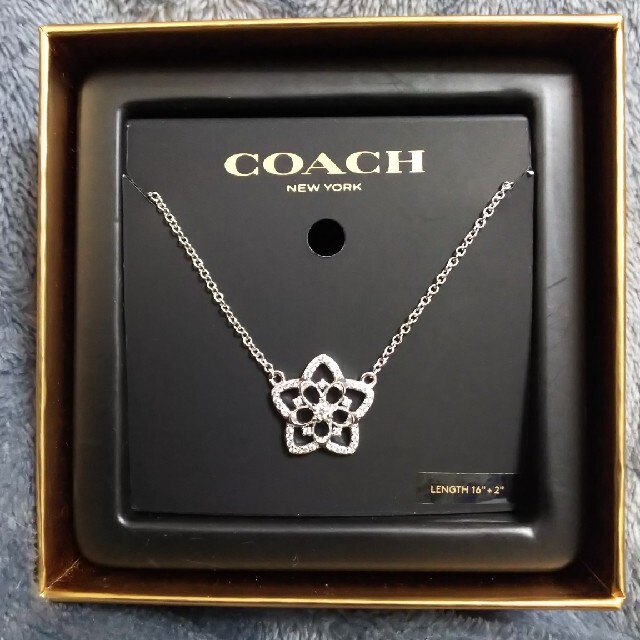 COACH ネックレス ピアス セット シルバー