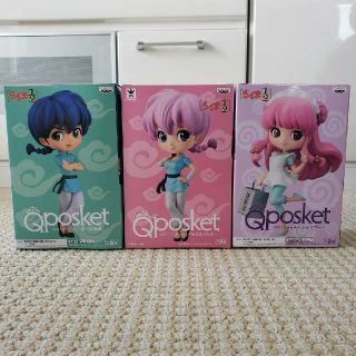 バンプレスト(BANPRESTO)のラスト1セット!Qposket　らんま男・女&シャンプー　レアカラーセット(アニメ/ゲーム)