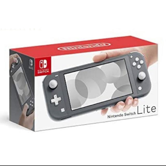 Nintendo Switch(ニンテンドースイッチ)のnintend switch lite グレー エンタメ/ホビーのゲームソフト/ゲーム機本体(携帯用ゲーム機本体)の商品写真