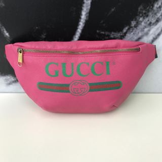 グッチ(Gucci)のグッチ ボディバッグ ウエストバッグ ヴィンテージロゴプリント(ボディバッグ/ウエストポーチ)