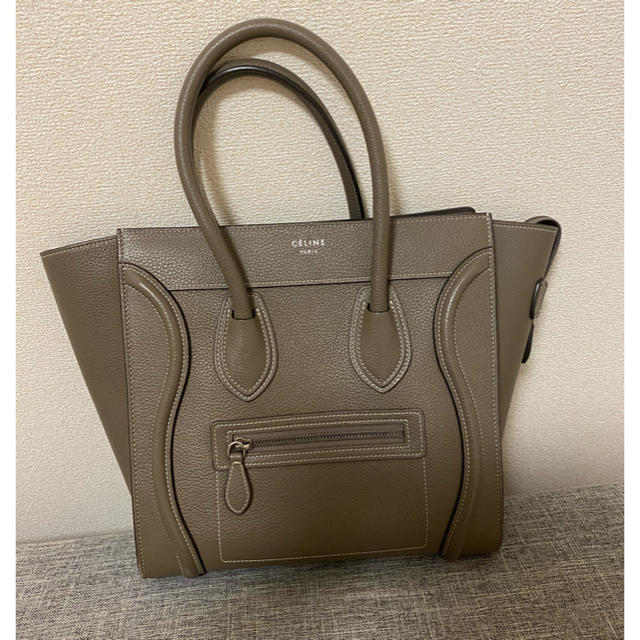 CELINE セリーヌ旧ロゴ　ラゲージ　マイクロ　スリ