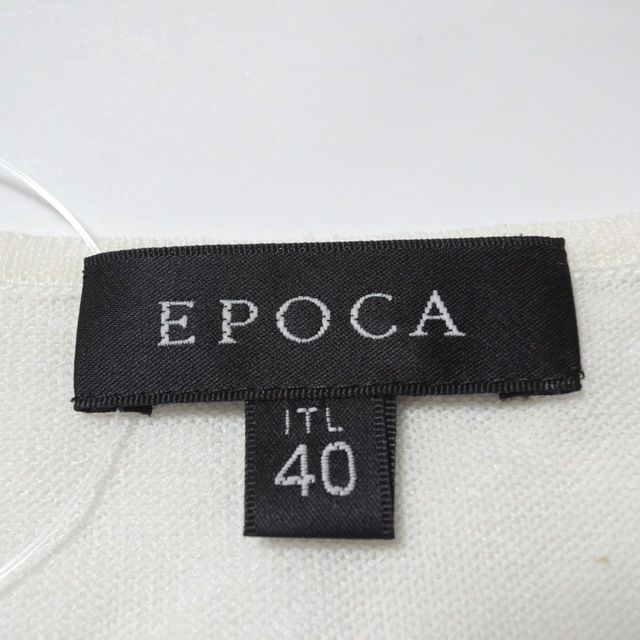 EPOCA(エポカ)のエポカ 半袖カットソー サイズ40 M美品  レディースのトップス(カットソー(半袖/袖なし))の商品写真