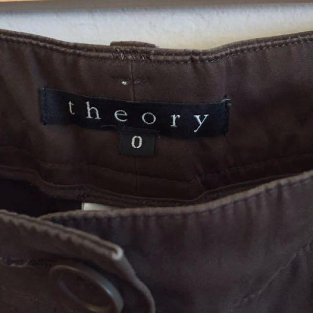 theory(セオリー)のtheory セオリー レディース パンツ スラックス サイズ0 レディースのパンツ(ワークパンツ/カーゴパンツ)の商品写真