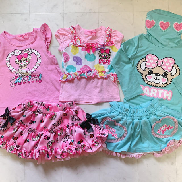 100cm♡セット♡ローズ♡シルエット♡キッズ服男の子用(90cm~)