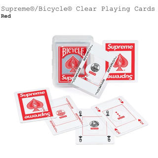 シュプリーム(Supreme)のSupreme Bicycle Clear Playing Cards(その他)