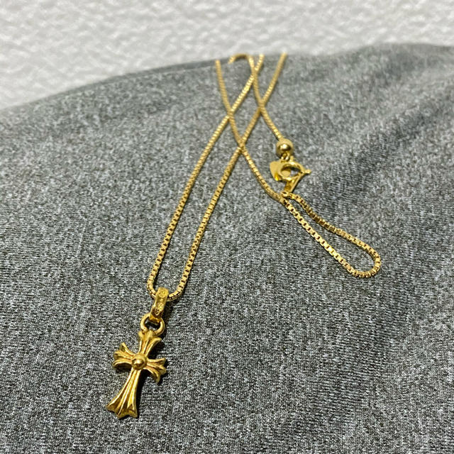 正規品! Chrome Hearts クロムハーツ ベビーファット 22K ネックレス