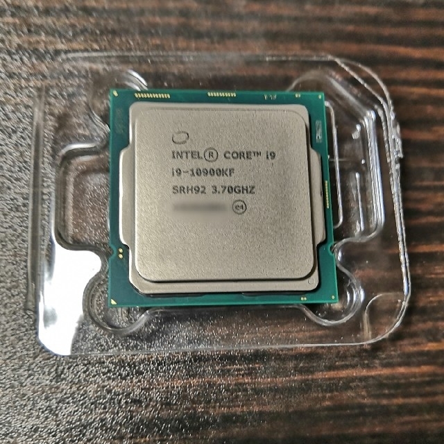 intel 10900KF (10900K のiGPU非搭載版)