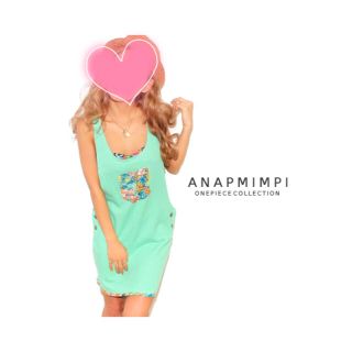 アナップミンピ(anap mimpi)のANAP mimpi☆スウェットワンピ(ミニワンピース)