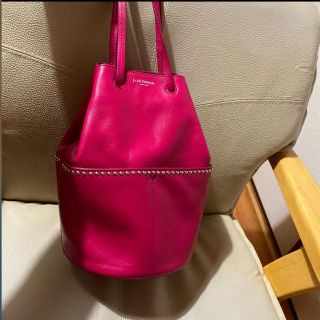 ジェイアンドエムデヴィッドソン(J&M DAVIDSON)のJ＆Mデヴィッドソン ミニデイジー ラズベリー 超美品(ショルダーバッグ)