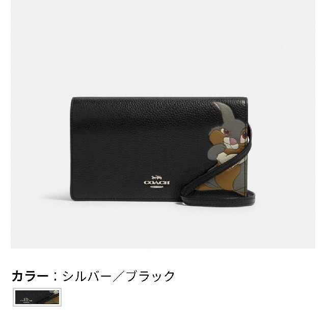 DISNEY×COACH ショルダーバッグクロスボディクラッチディズニーコーチディズニーランド