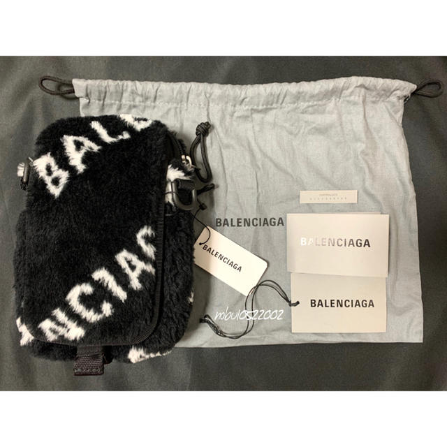 新品【 BALENCIAGA 】 エクスプローラー ショルダーバッグ ロゴ