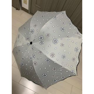 UVカット 花色変わり折りたたみ傘 折り畳み傘 晴雨兼用 日傘(傘)