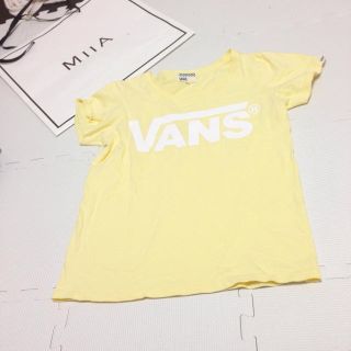 ヴァンズ(VANS)のVANS半袖Tシャツ イエロー(Tシャツ(半袖/袖なし))