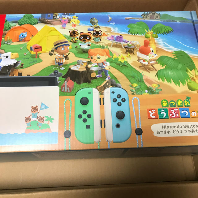 新品　Nintendo Switch あつまれ どうぶつの森セット/Switch家庭用ゲーム機本体