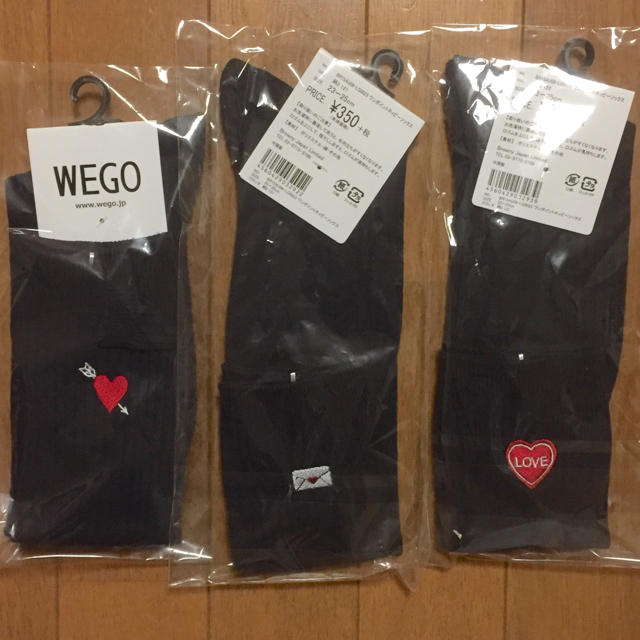 WEGO(ウィゴー)のWEGO スクールソックス 3足 レディースのレッグウェア(ソックス)の商品写真