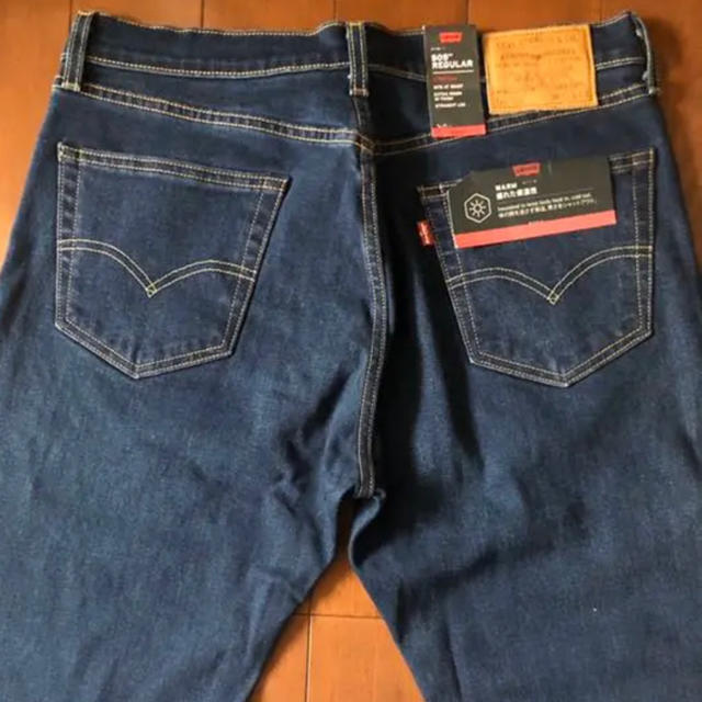 秋冬物！新品！半額以下！Levi's 505 ストレートジーンズ◇34インチ