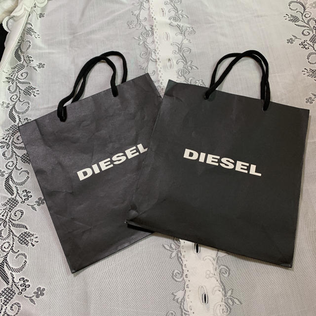 DIESEL(ディーゼル)のディーゼル　ショップバック　2ケセット レディースのバッグ(ショップ袋)の商品写真