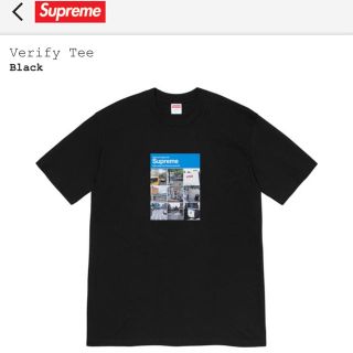 シュプリーム(Supreme)の【reiwa様専用】Supreme Verify Tee フォトTシャツ(Tシャツ/カットソー(半袖/袖なし))