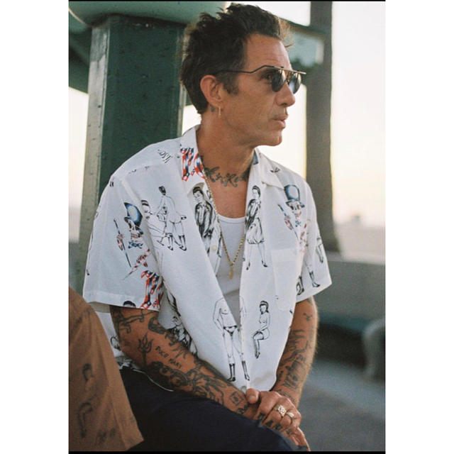 即完売品 WACKO MARIA×BORNXRAISED アロハシャツ L rotondaro.com.uy