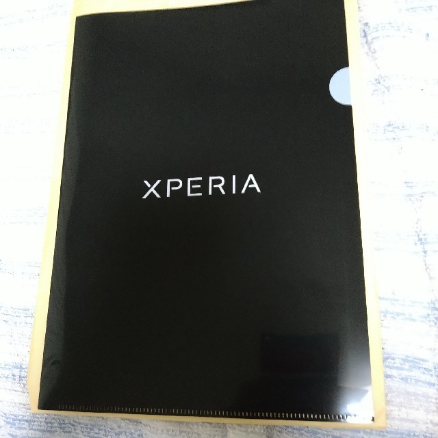 Xperia(エクスペリア)のエクスペリア　ステッカー&クリアファイル　XPERIA エンタメ/ホビーのアニメグッズ(クリアファイル)の商品写真