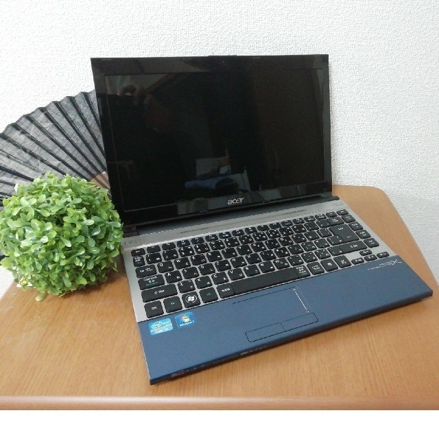 Acer(エイサー)の【譲渡価格】Acer ノートパソコン Windows10 SSD200 スマホ/家電/カメラのPC/タブレット(ノートPC)の商品写真