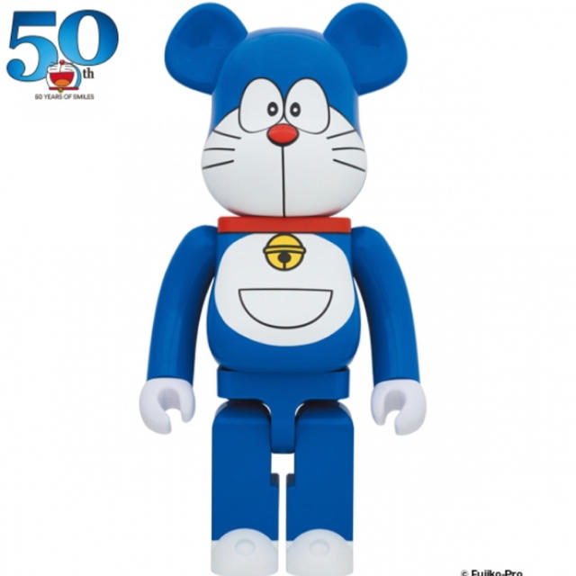 BE@RBRICK ドラえもん 1000％ 新品 50周年記念　ベアブリック エンタメ/ホビーのフィギュア(その他)の商品写真