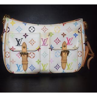 ルイヴィトン(LOUIS VUITTON)のLOUIS VUITTON ルイヴィトン　マルチカラー　ロッジPM m40053(ハンドバッグ)