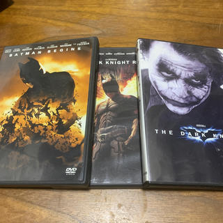 ディーシー(DC)のかとかと様専用　バットマン　3部作品DVDダークナイト　ダークナイトライジング(舞台/ミュージカル)