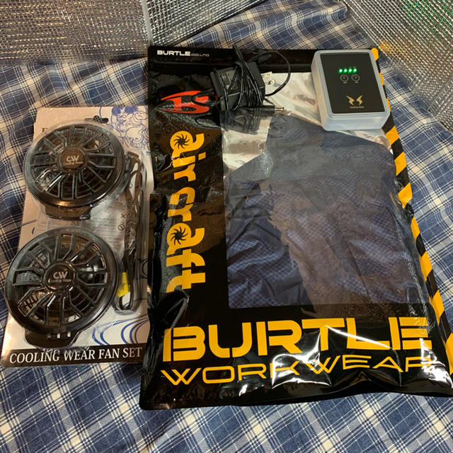 BURTLEバートル　空調服用　バッテリー・ファンセット