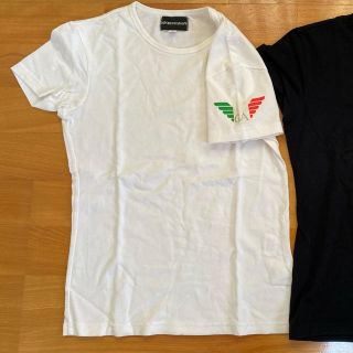 エンポリオアルマーニ(Emporio Armani)の【ENPORIO ARMANI】レディースTシャツ　白(Tシャツ(半袖/袖なし))