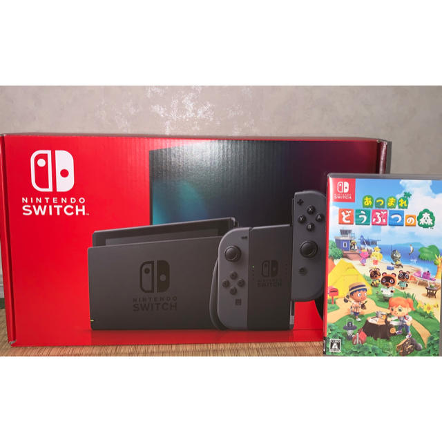 新型 任天堂 Nintendo Switch 本体 ＋ あつまれどうぶつの森