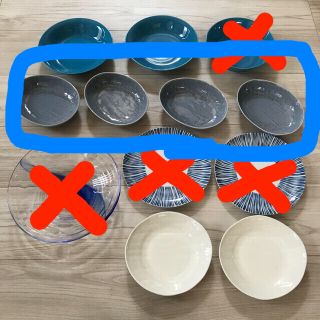 タチキチ(たち吉)の【しゅうりん様専用】金麦　あいあい皿　たち吉　グレー４枚セット(食器)