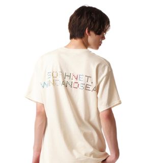 シー(SEA)のSOPHNET. × WDS (LINE STONE)OP T-SHIRT L(Tシャツ/カットソー(半袖/袖なし))