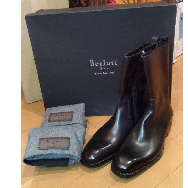 Berluti ベルルッティLeonard レオナルド サイドジップブーツ黒 | フリマアプリ ラクマ