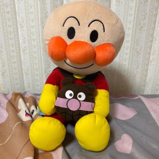 アンパンマン(アンパンマン)のそれいけ！アンパンマン　メガジャンボぬいぐるみ　なかよし　小物入れ(ぬいぐるみ)