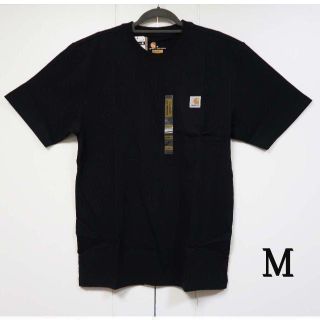 カーハート(carhartt)のCarhartt k87 ブラック Tシャツ／Ｍ(Tシャツ/カットソー(半袖/袖なし))