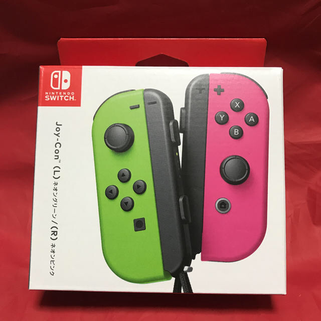 新品　JOY-CON (L)/(R) ネオングリーン/ネオンピンク