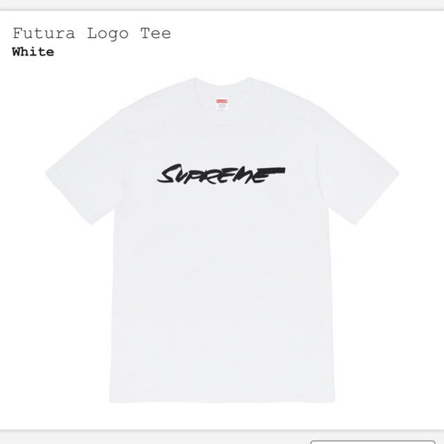 Supreme Futura Logo Tee L size