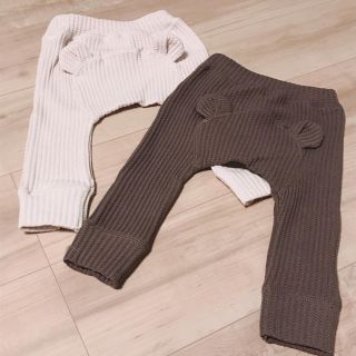 プティマイン(petit main)のおしりクマパンツ♡2枚セット♡80size(パンツ)