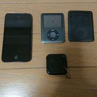 アイポッドタッチ(iPod touch)のiPodnano iPodtouchのセット 動作確認初期化済み(ポータブルプレーヤー)