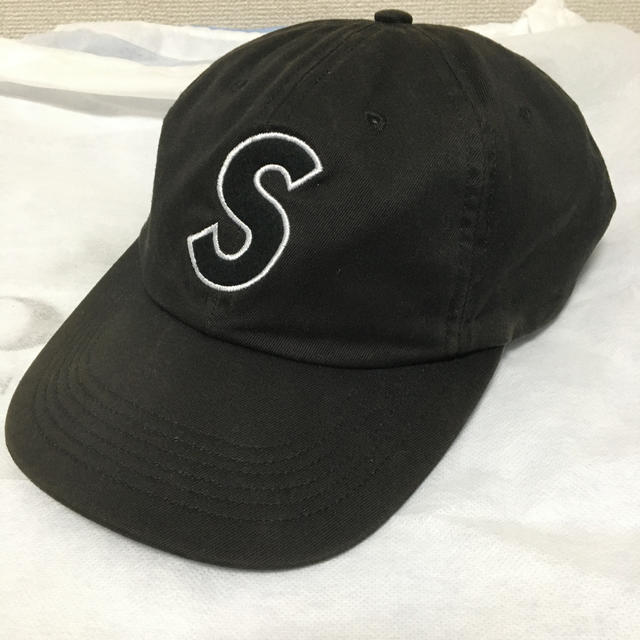 supreme s logo cap