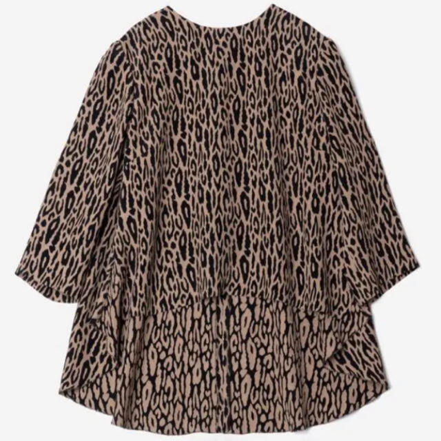 GREED(グリード)のGREED☆Leopard Jacquard Flared Blouse レディースのトップス(シャツ/ブラウス(長袖/七分))の商品写真