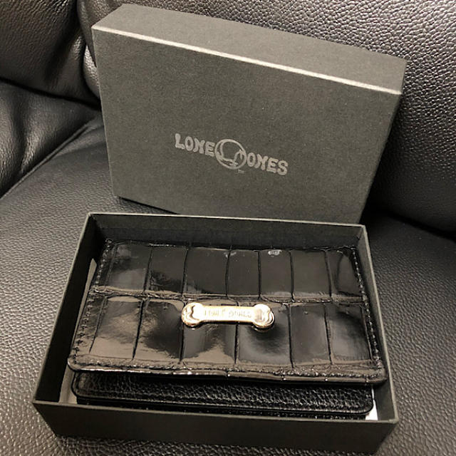 LONE ONES - 新品箱付きLONE ONESロンワンズ定価9.3万クロコレザー