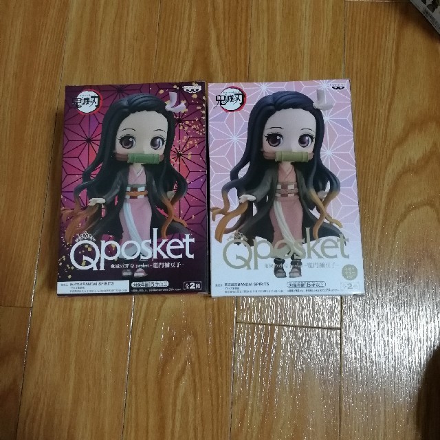 BANPRESTO(バンプレスト)の鬼滅の刃　竈門禰豆子　フィギュア　qposket 2種セット エンタメ/ホビーのフィギュア(アニメ/ゲーム)の商品写真