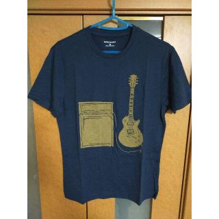 バナナリパブリック(Banana Republic)の【売り尽くし】BANANA REPUBLIC　ギター　Tシャツ　ダークグレー(Tシャツ/カットソー(半袖/袖なし))