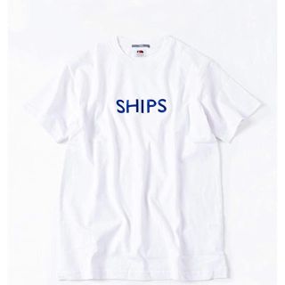 シップス(SHIPS)のSHIPS  ロゴTシャツ(Tシャツ(半袖/袖なし))