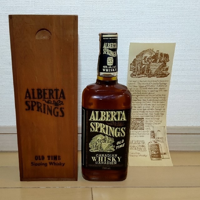 ALBERTA SPRINGS OLD TIMES ウイスキー