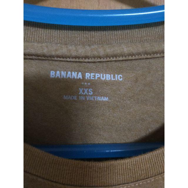 Banana Republic(バナナリパブリック)の【売り尽くし】BANANA REPUBLIC　アメフトメット　Tシャツ　ブラウン メンズのトップス(Tシャツ/カットソー(半袖/袖なし))の商品写真