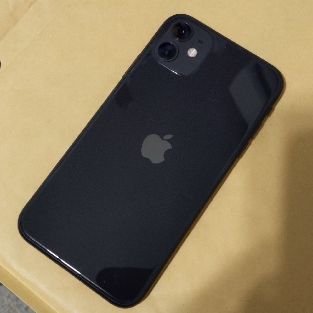 iPhone11 128GB SIMフリー ブラック（ケース、ケーブル付）